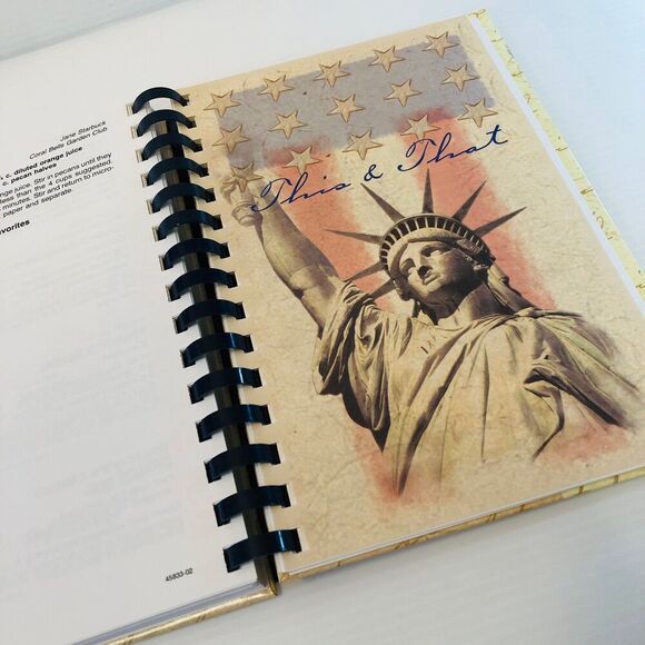 Vintage Cookbook Recipes from Tulsa Council of Federated Garden Club Patriotic - Picture 9 of 10